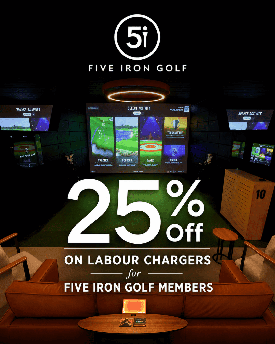Exclusive Offer for Five Iron Golf Members ⛳