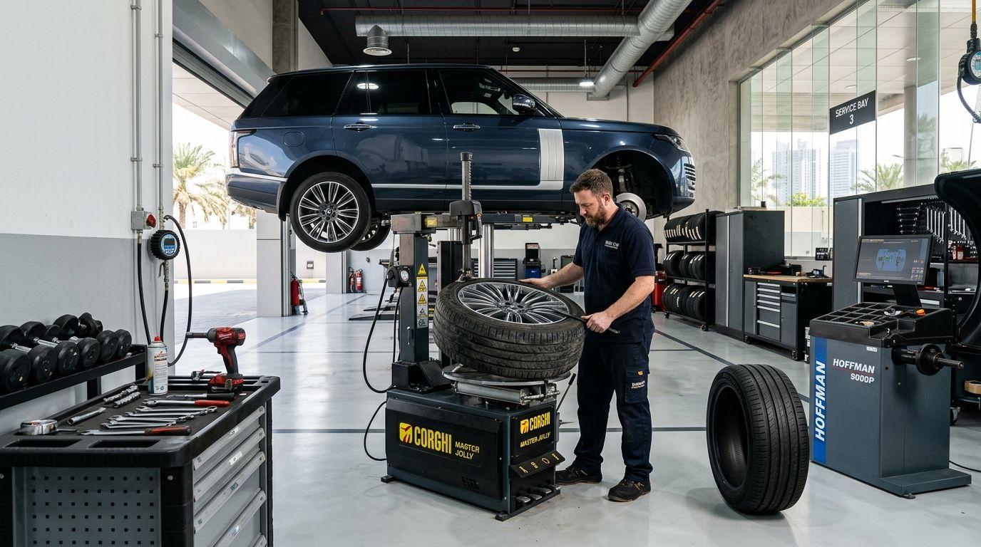 Professional Tyre Replacement for Safer & Smoother Driving — GT Auto Centre Dubai