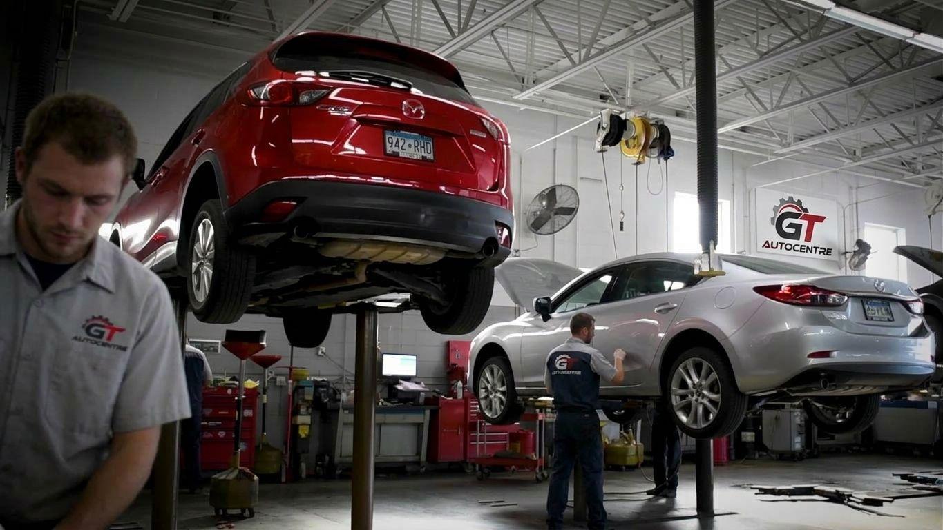 Mazda — book a service