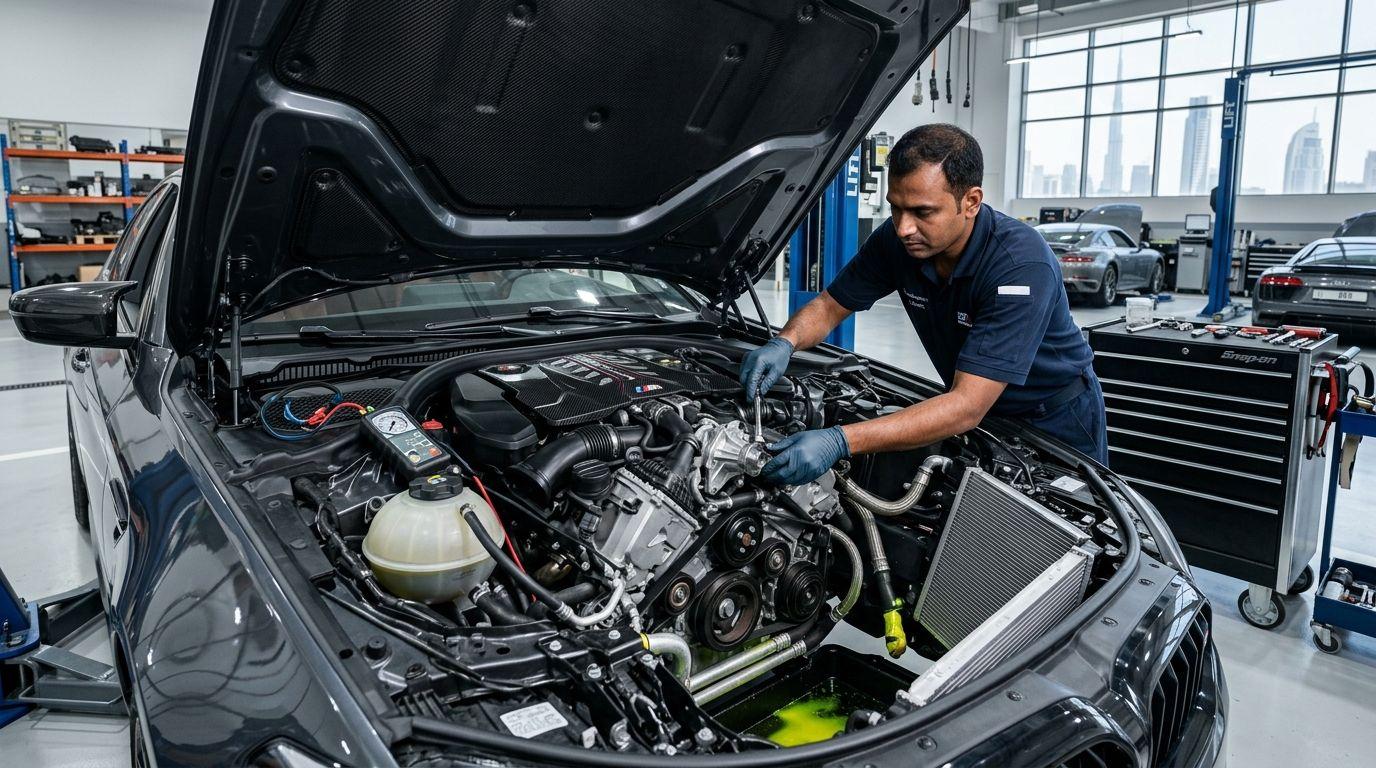 Water Pump Replacement Services in Dubai — GT Auto Centre Dubai