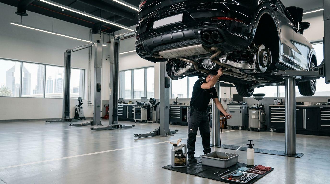 Professional Differential Oil Change Service in Dubai — GT Auto Centre Dubai