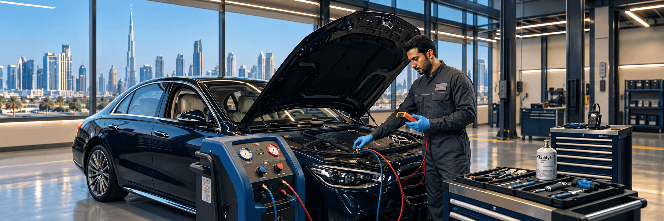 Complete Car HVAC & Climate Control Services — GT Auto Centre Dubai