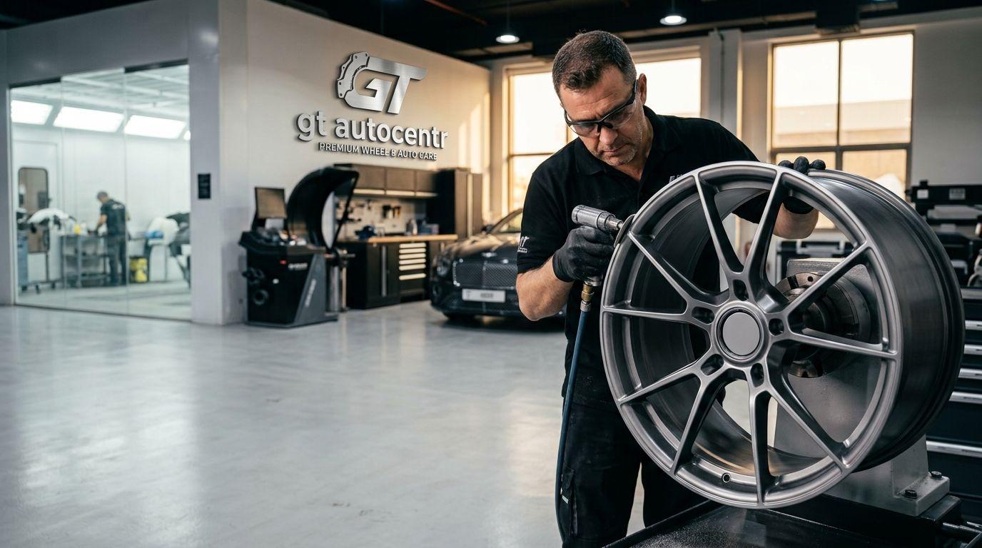 Restore Your Alloy Wheels with Expert Rim Repair & Painting — GT Auto Centre Dubai