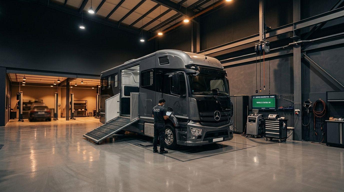 Professional Horse Box Repair & Maintenance Services — GT Auto Centre Dubai