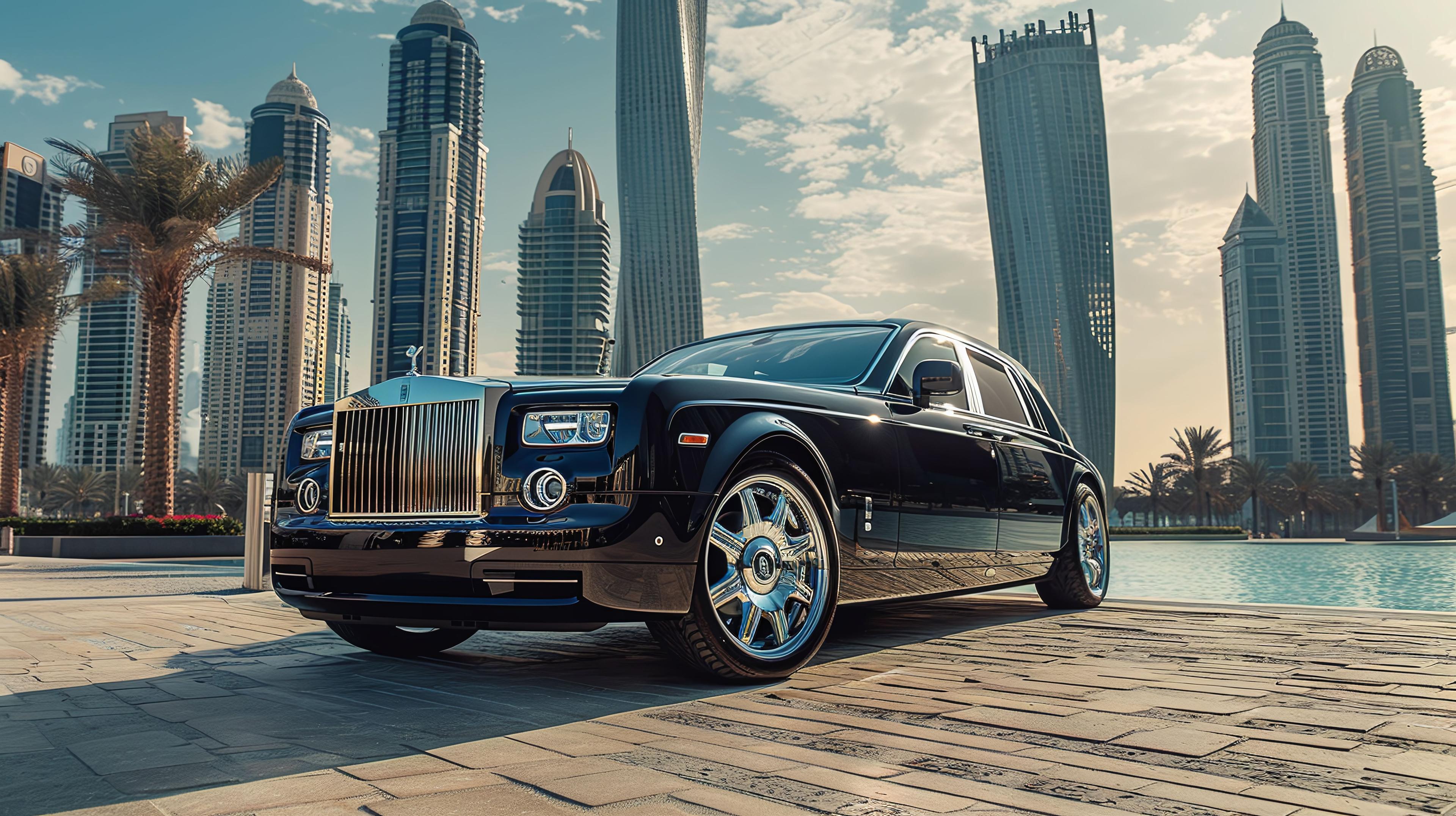 Mechanic working on car