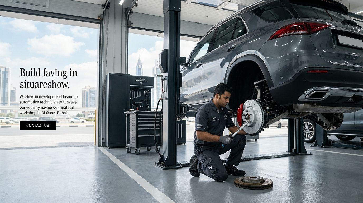 Reliable Car Brake Disc Replacement Service in Dubai — GT Auto Centre Dubai