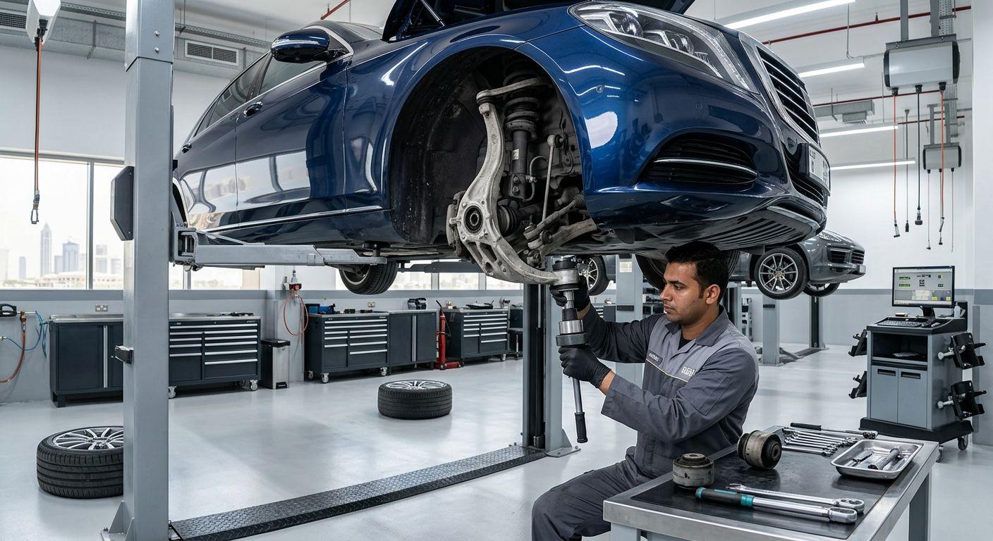 Reliable Suspension Bush Replacement for a Smoother, Safer Drive — GT Auto Centre Dubai