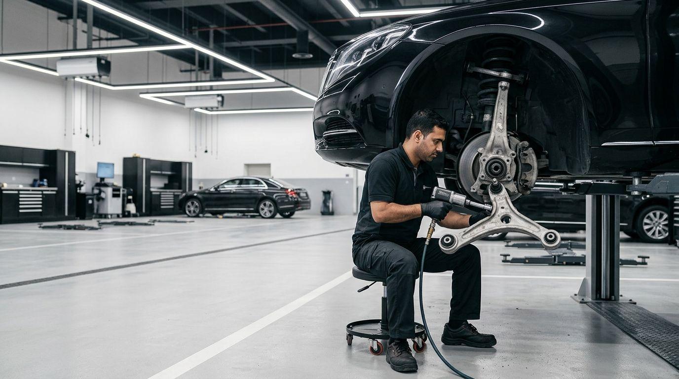 Reliable Control Arm Replacement & Suspension Service in Dubai — GT Auto Centre Dubai