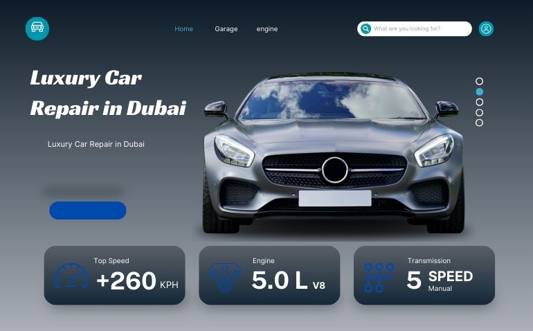 Luxury Car Repair in Dubai